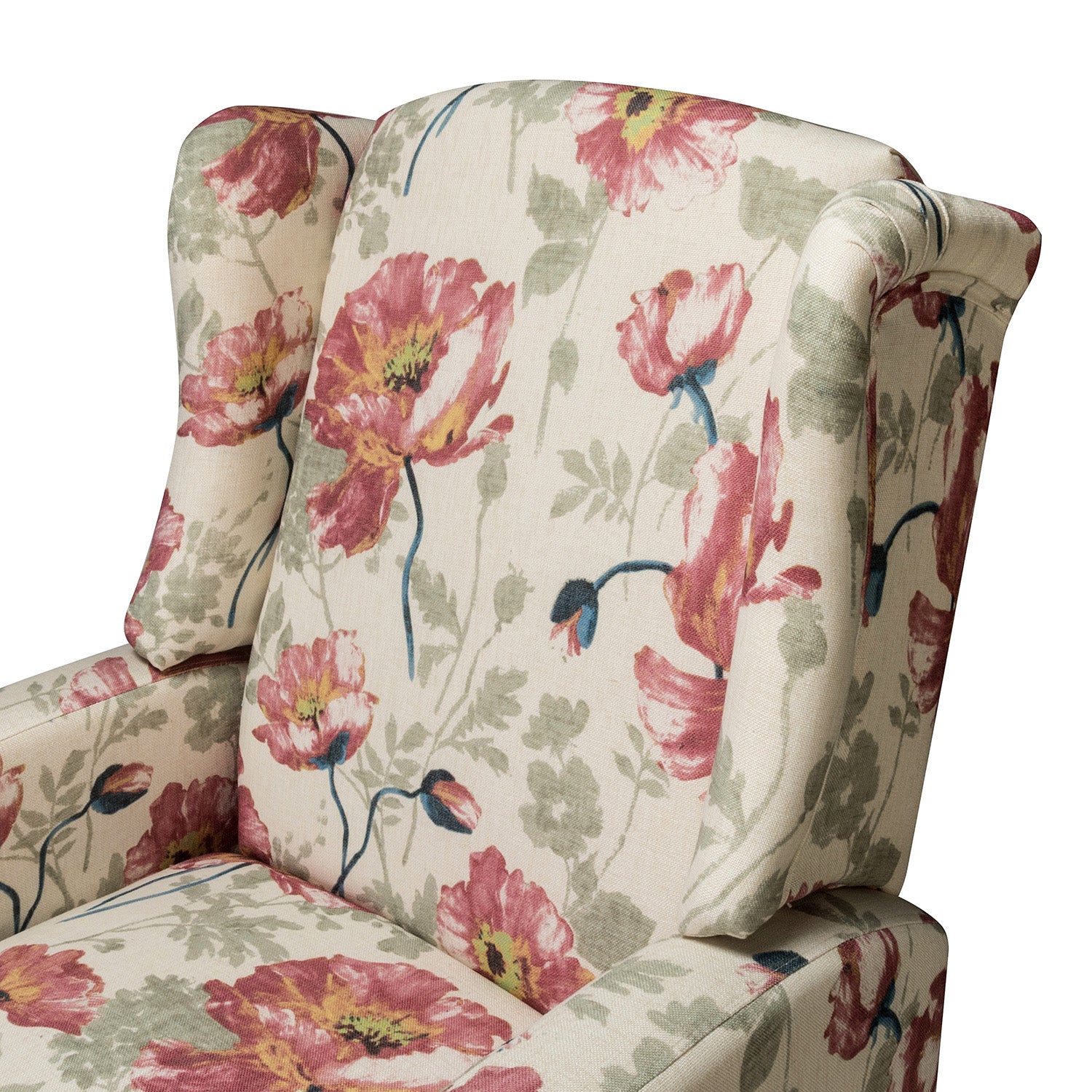 Celia Manual Recliner in Red - Image 6