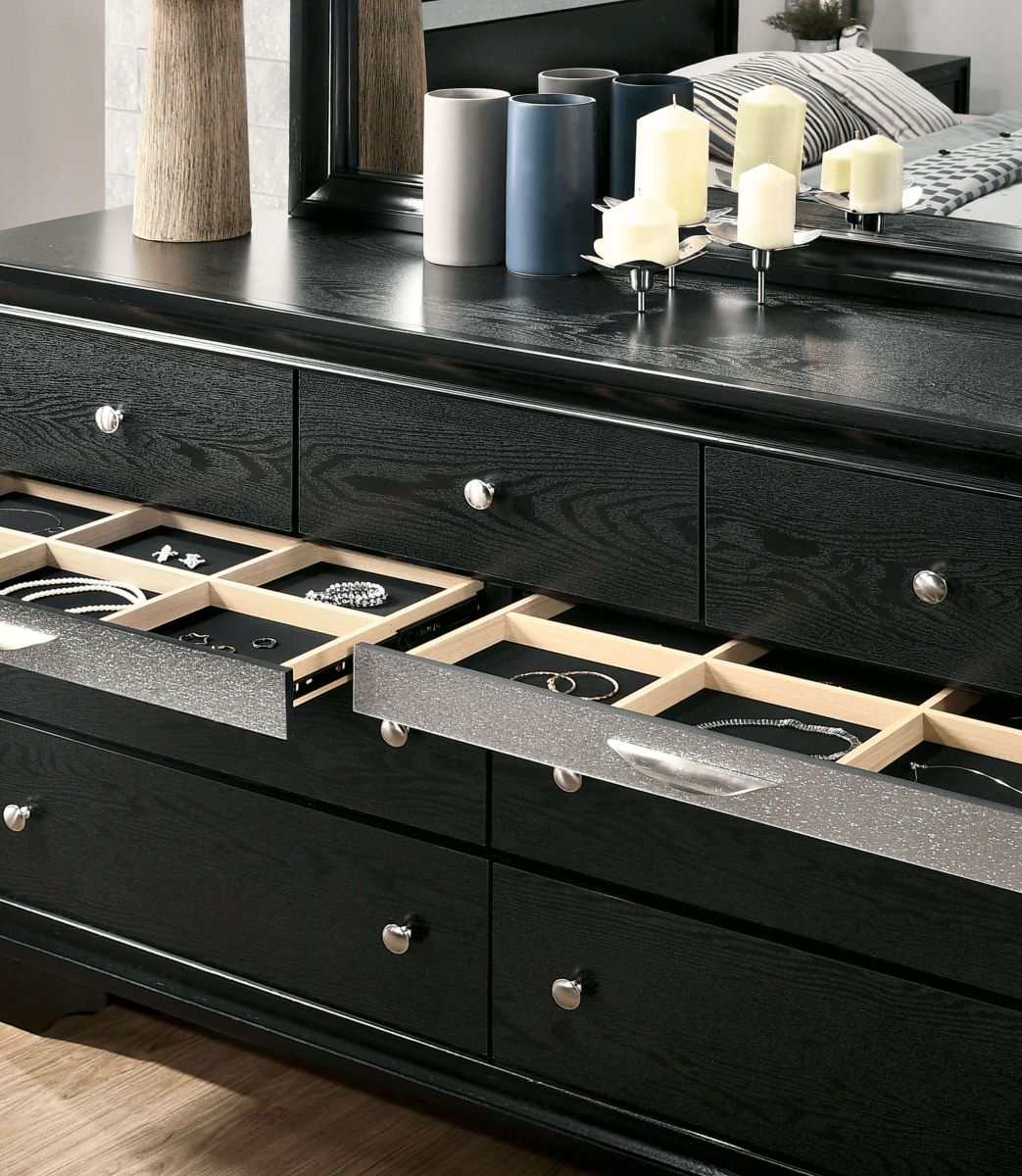 Chrissy Black Dresser - Image 2