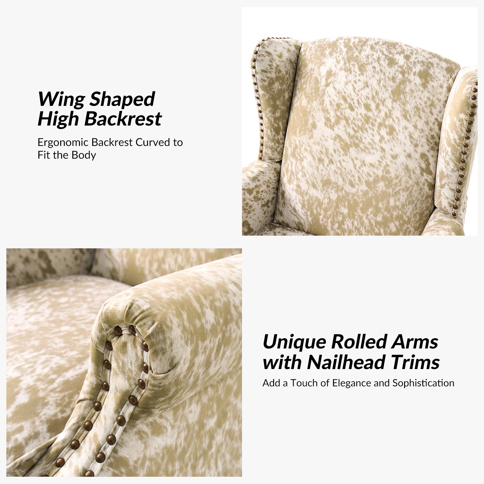 Ivan Armchair in Cheetah - Image 5