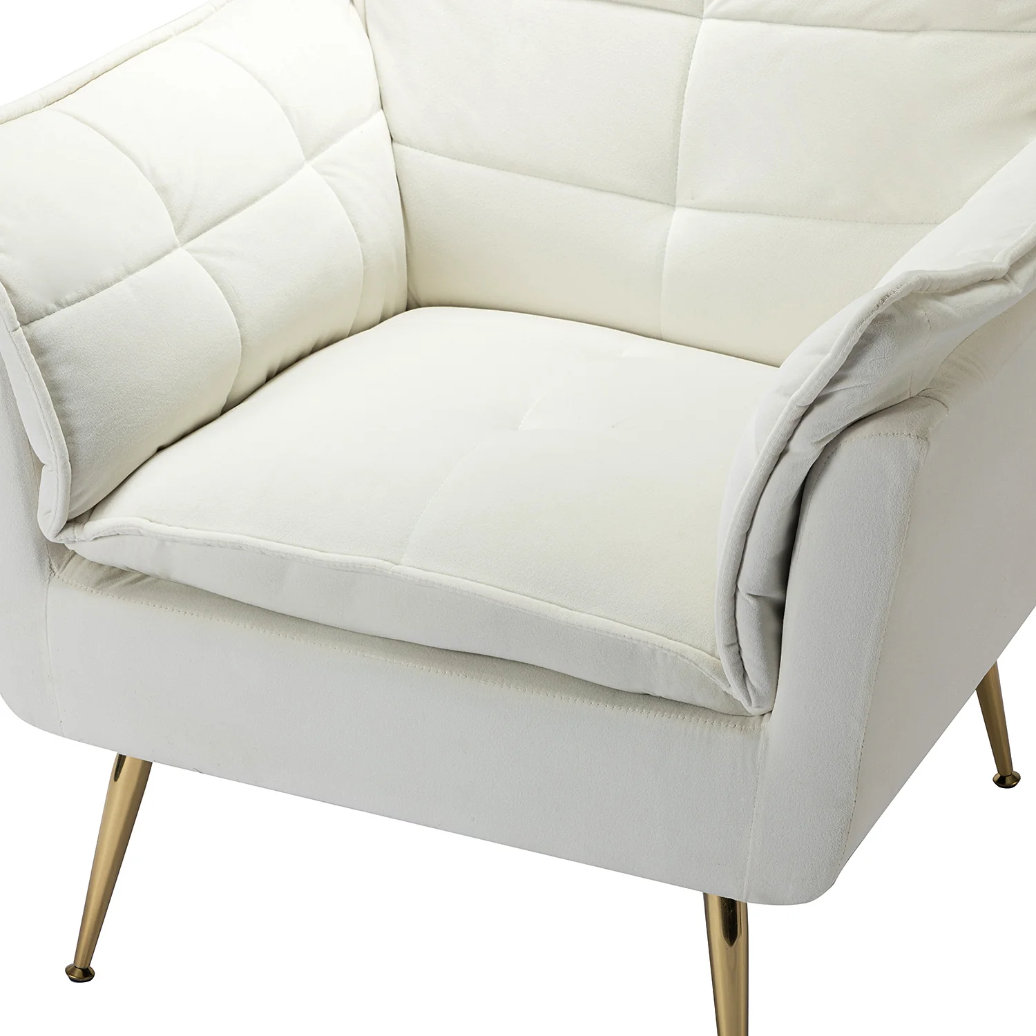 Ilia Armchair in Ivory - Image 5