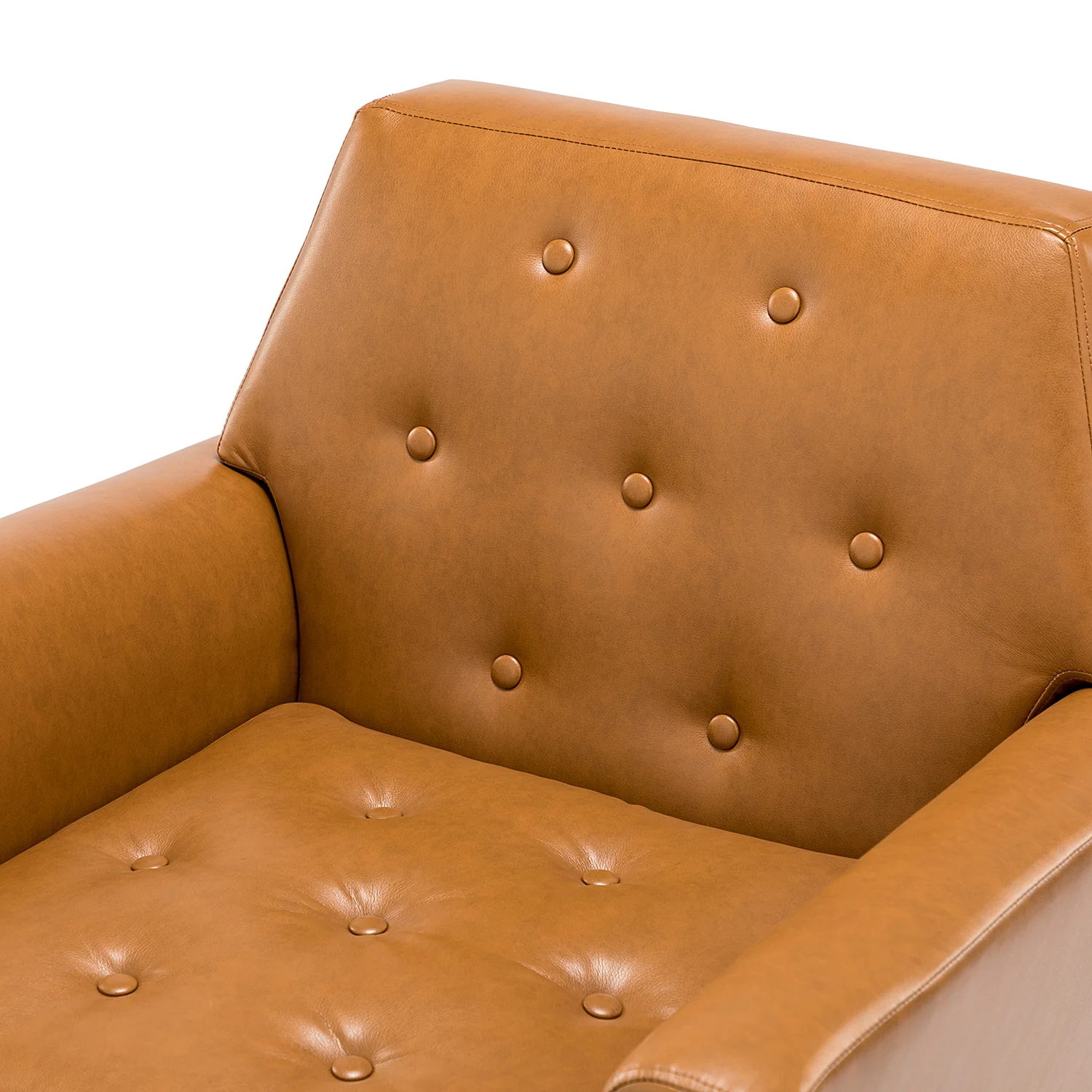 Alcyone Armchair in Camel - Image 6
