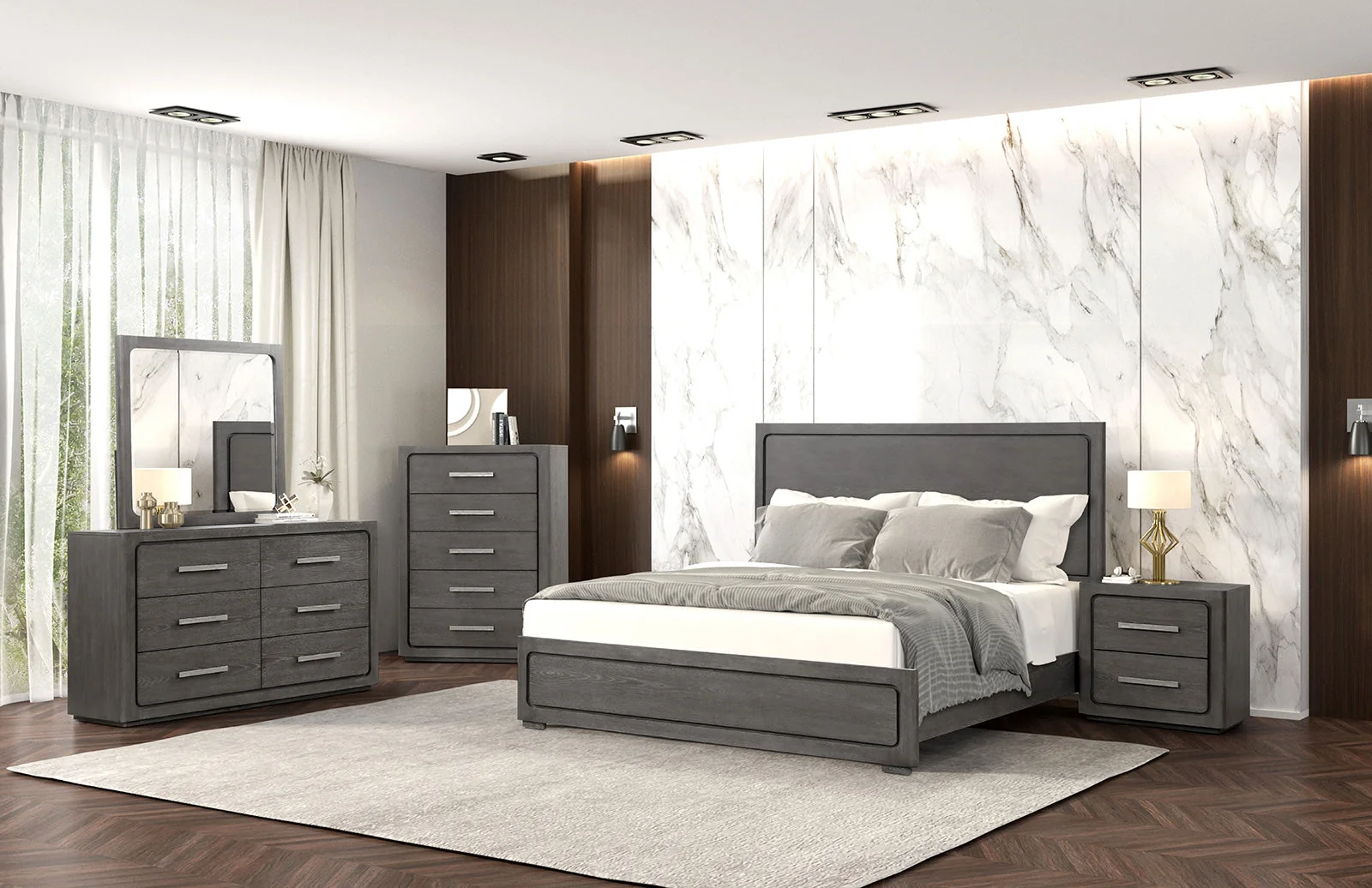 Crowthorne Warm Gray Mirror - Image 3
