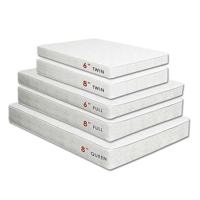 Daisy White 8" Bunkie Board Combo Queen Mattress - Image 2