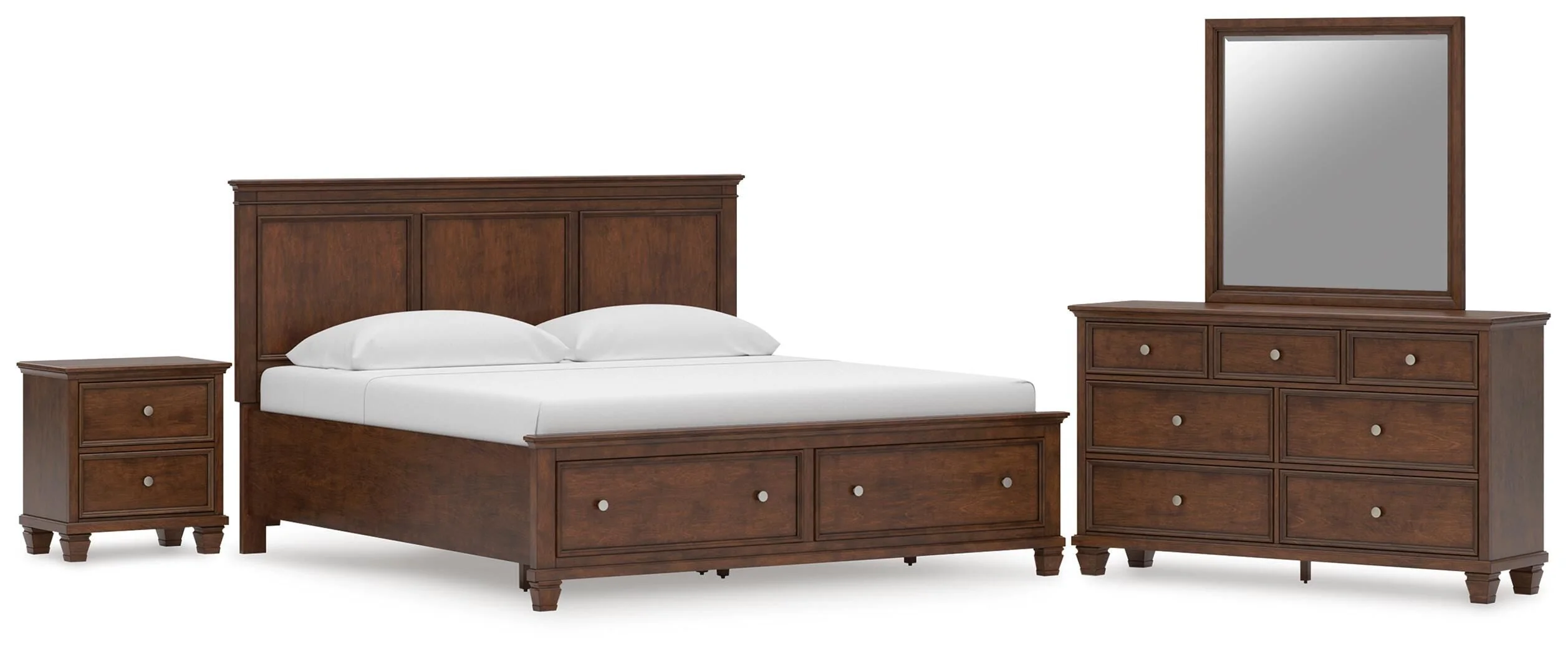 Danabrin Panel Storage Bed Bedroom Set - Image 4