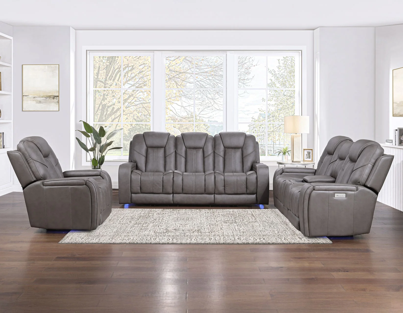 Daniel Entertainment Power Sofa - Image 14