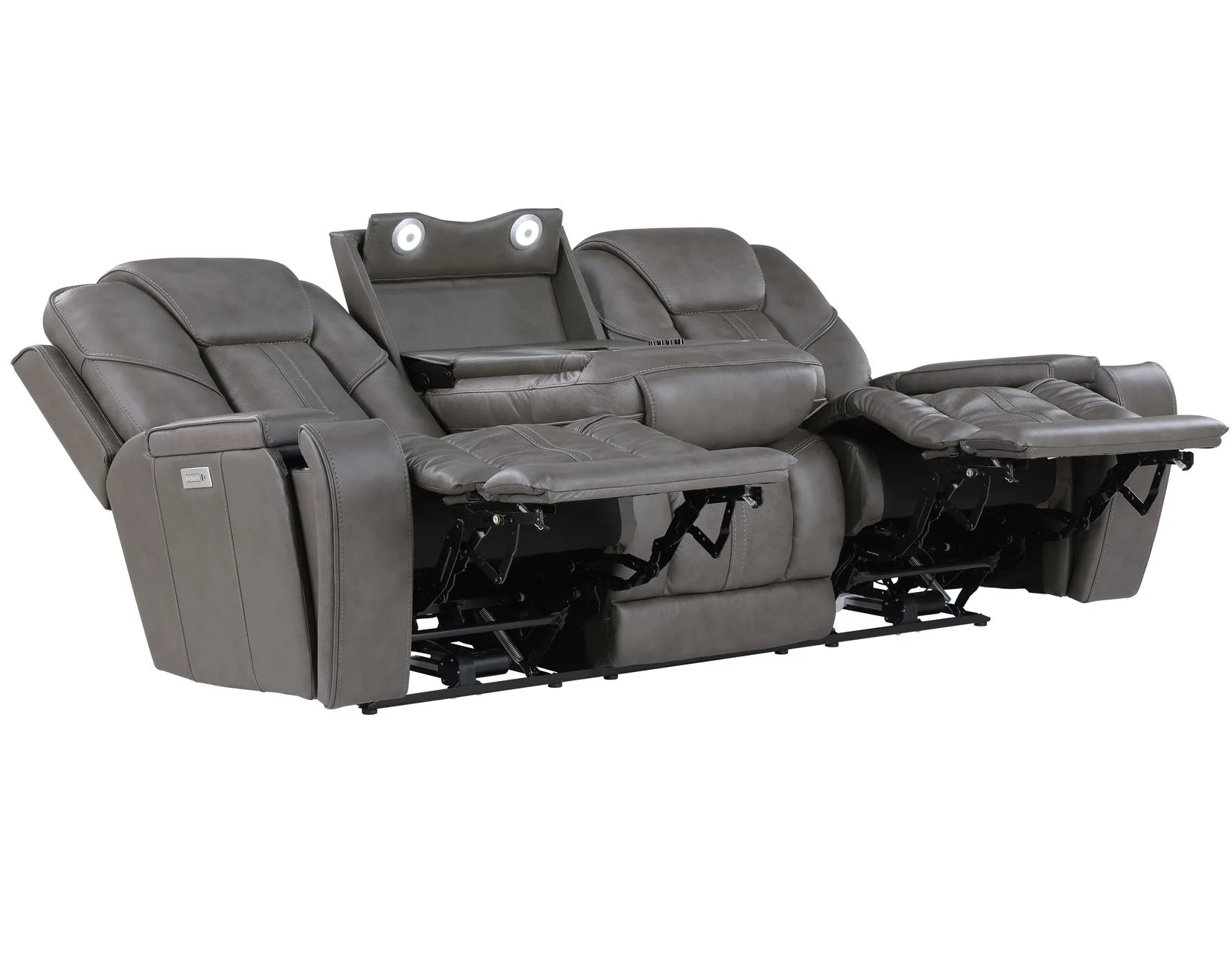 Daniel Entertainment Power Sofa - Image 6
