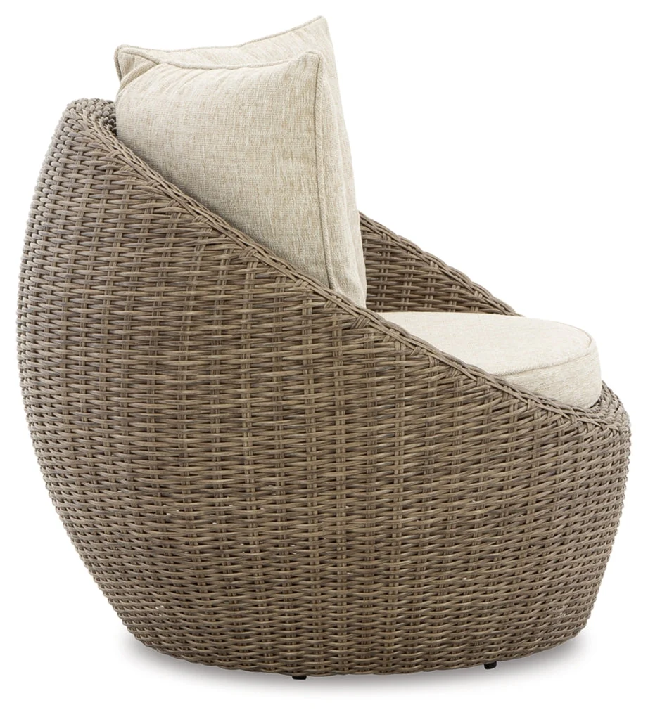Danson Swivel Lounge w/Cushion (2/CN) - Image 5