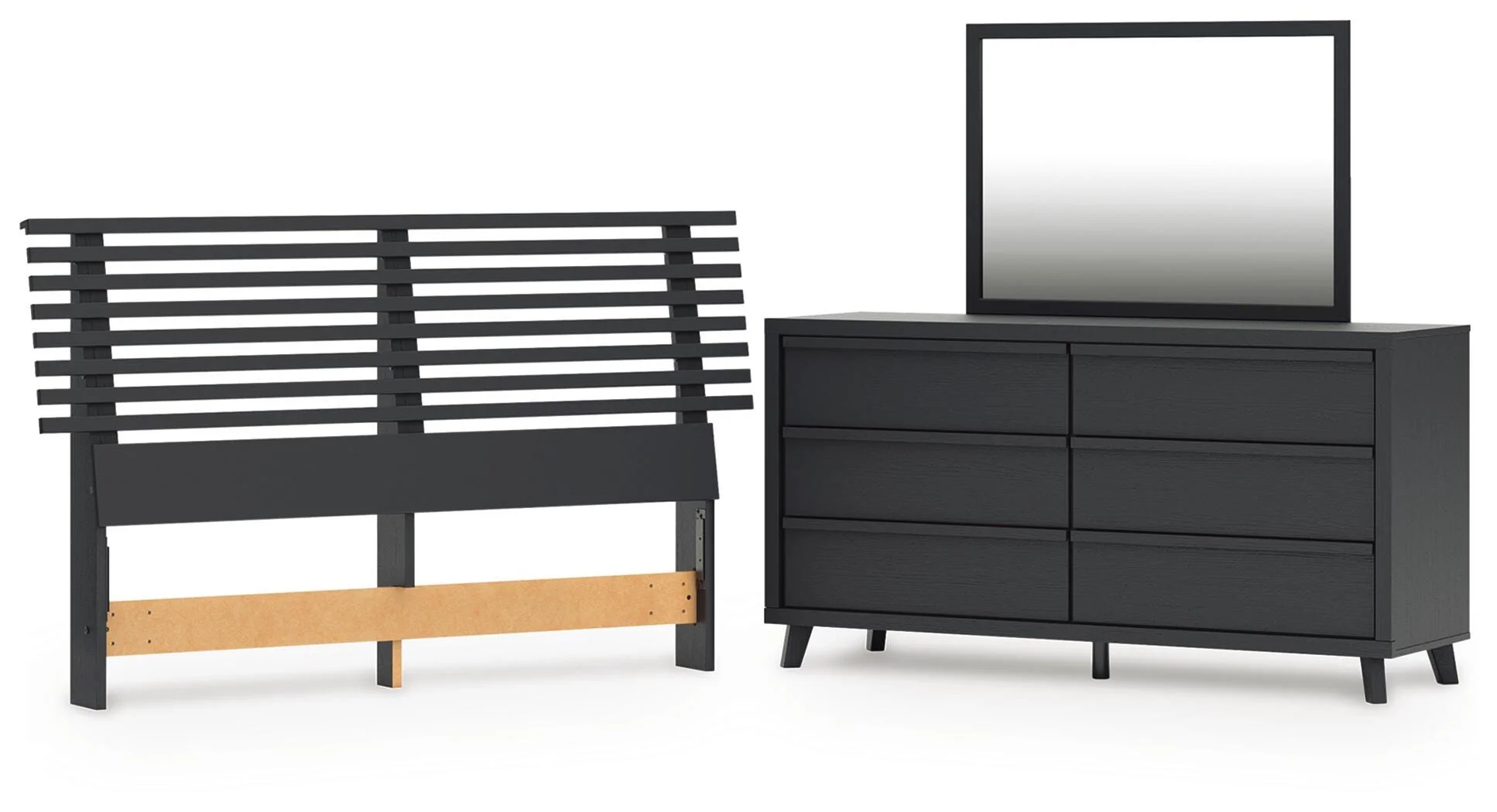 Danziar Slat Headboard Bedroom Set - Image 2