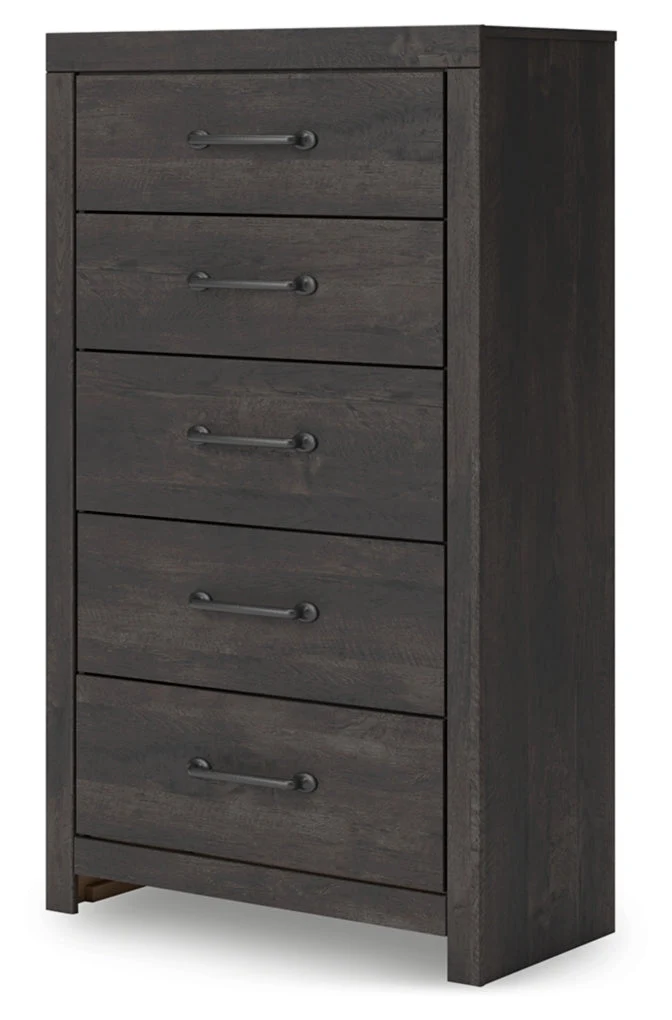 Delmorta Five Drawer Chest - Image 3