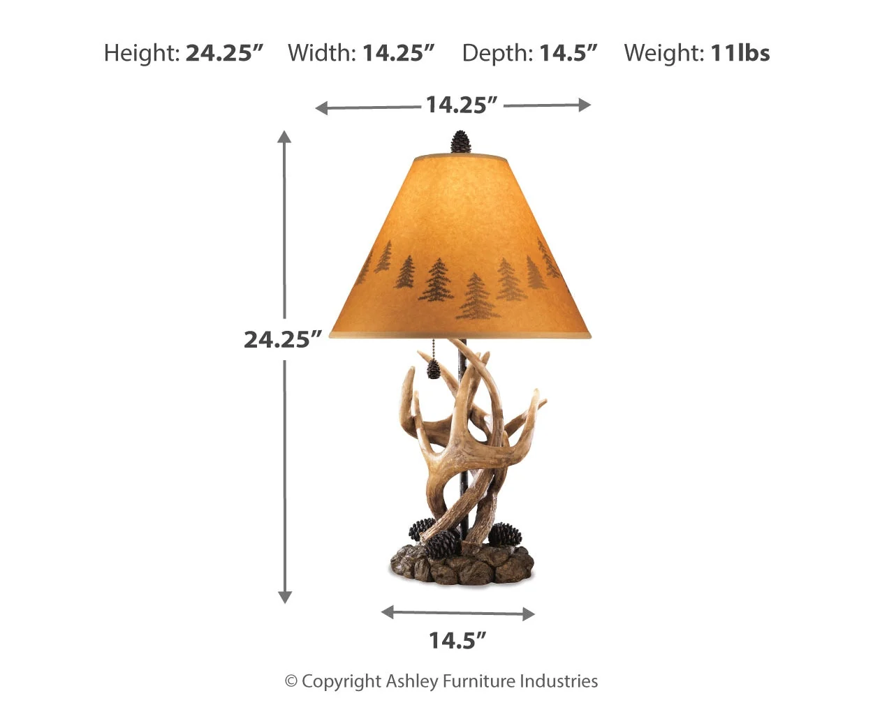Derek Poly Table Lamp - Image 3