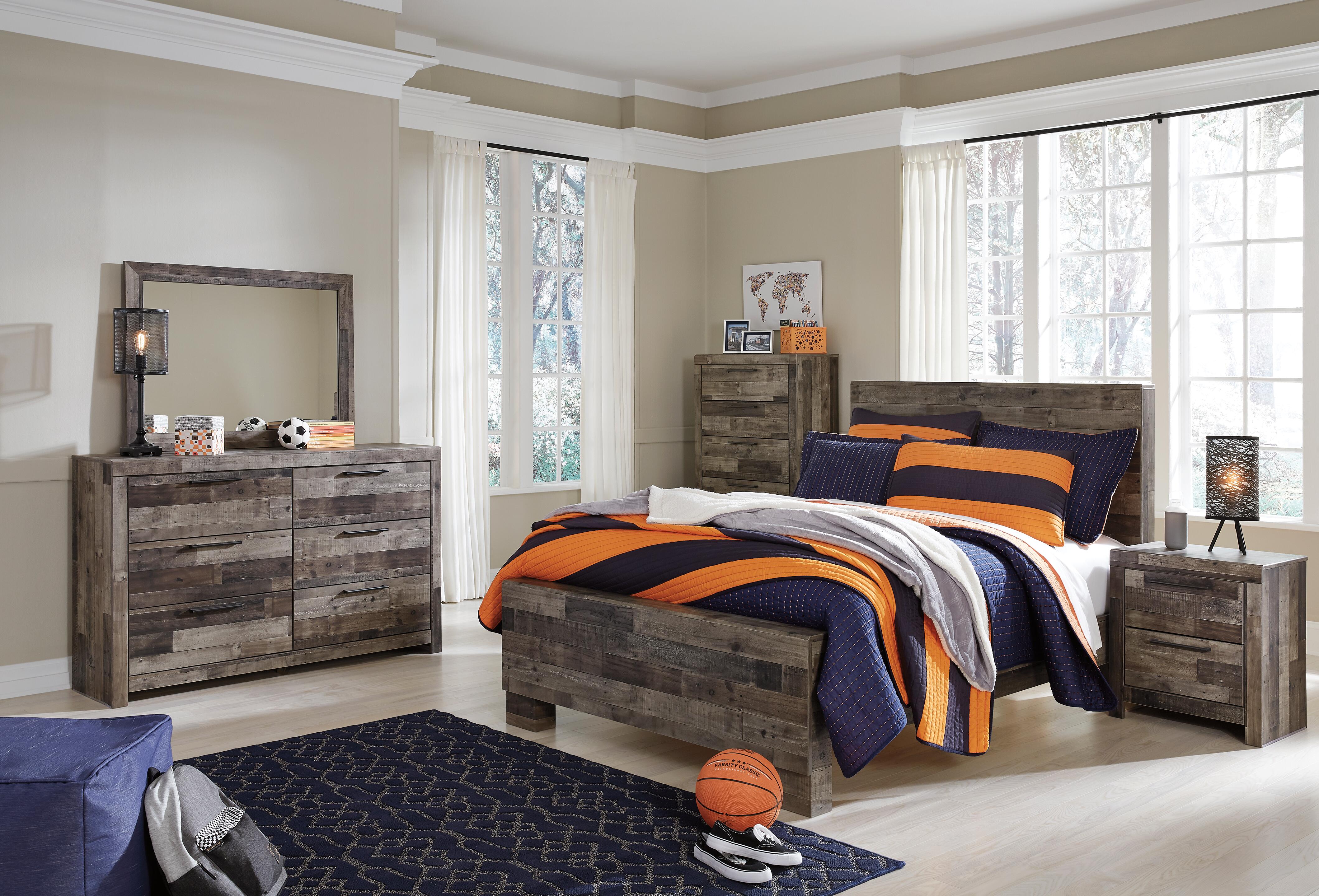 Derekson Panel Bed - Image 11