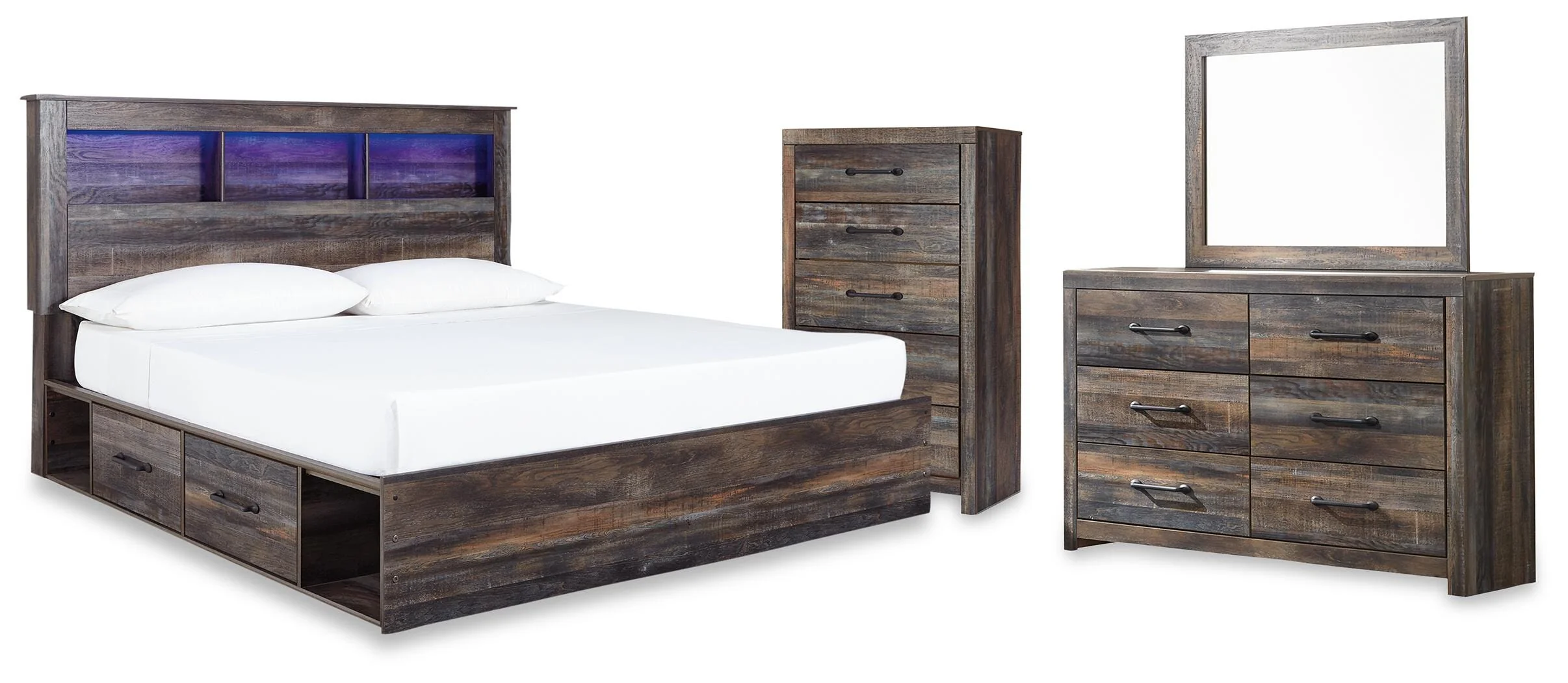 Drystan Bookcase Bed Bedroom Set - Image 16