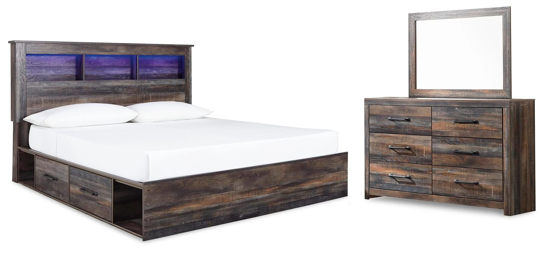 Drystan Bookcase Bed Bedroom Set - Image 19