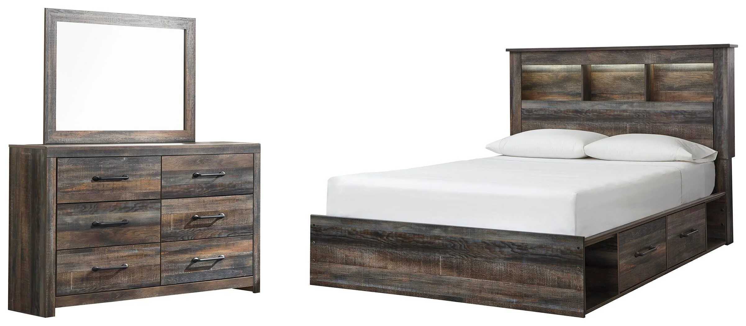 Drystan Bookcase Bed Bedroom Set - Image 21