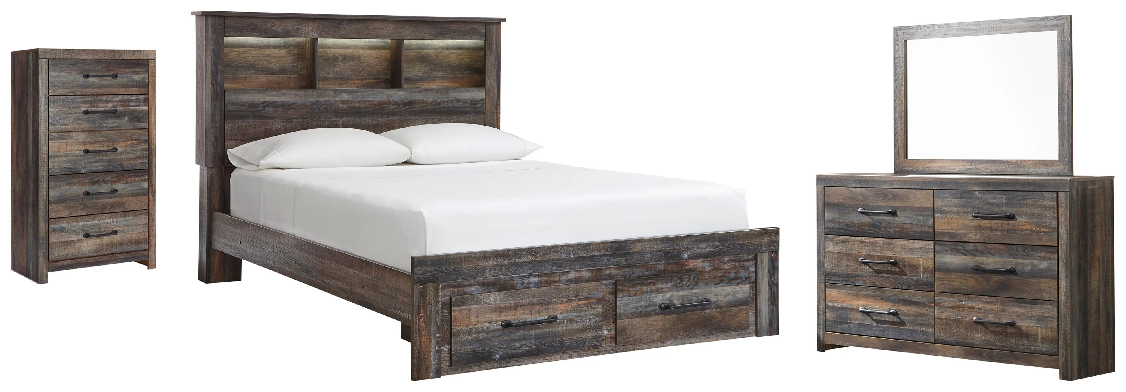 Drystan Bookcase Bed Bedroom Set - Image 23
