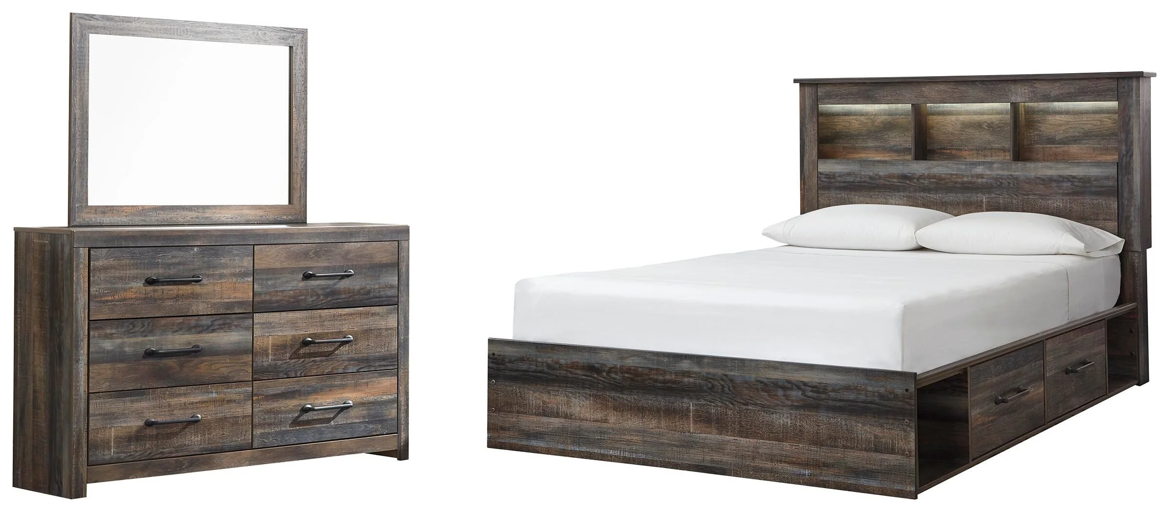 Drystan Bookcase Bed Bedroom Set - Image 27