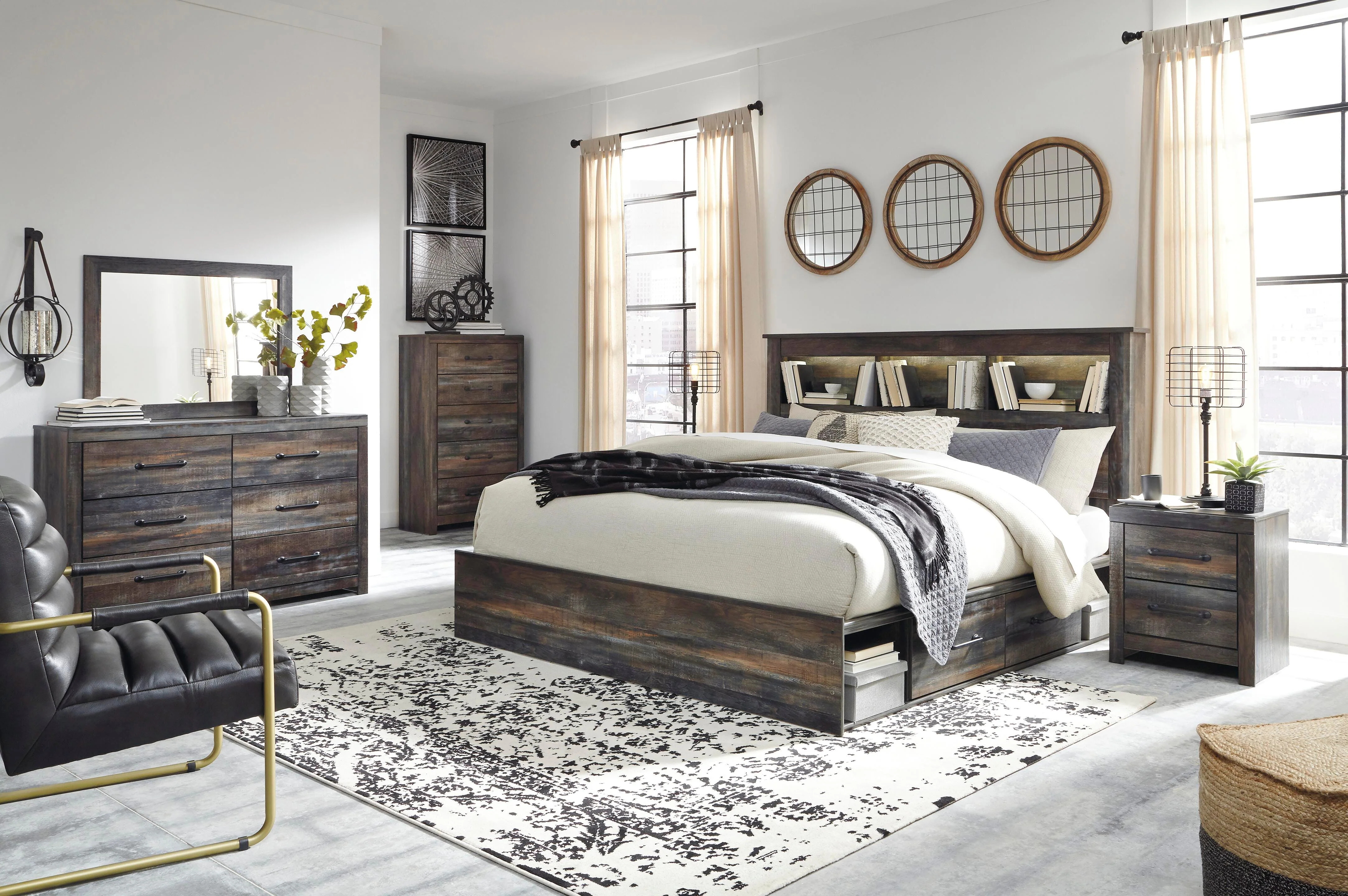 Drystan Bookcase Bed Bedroom Set - Image 39