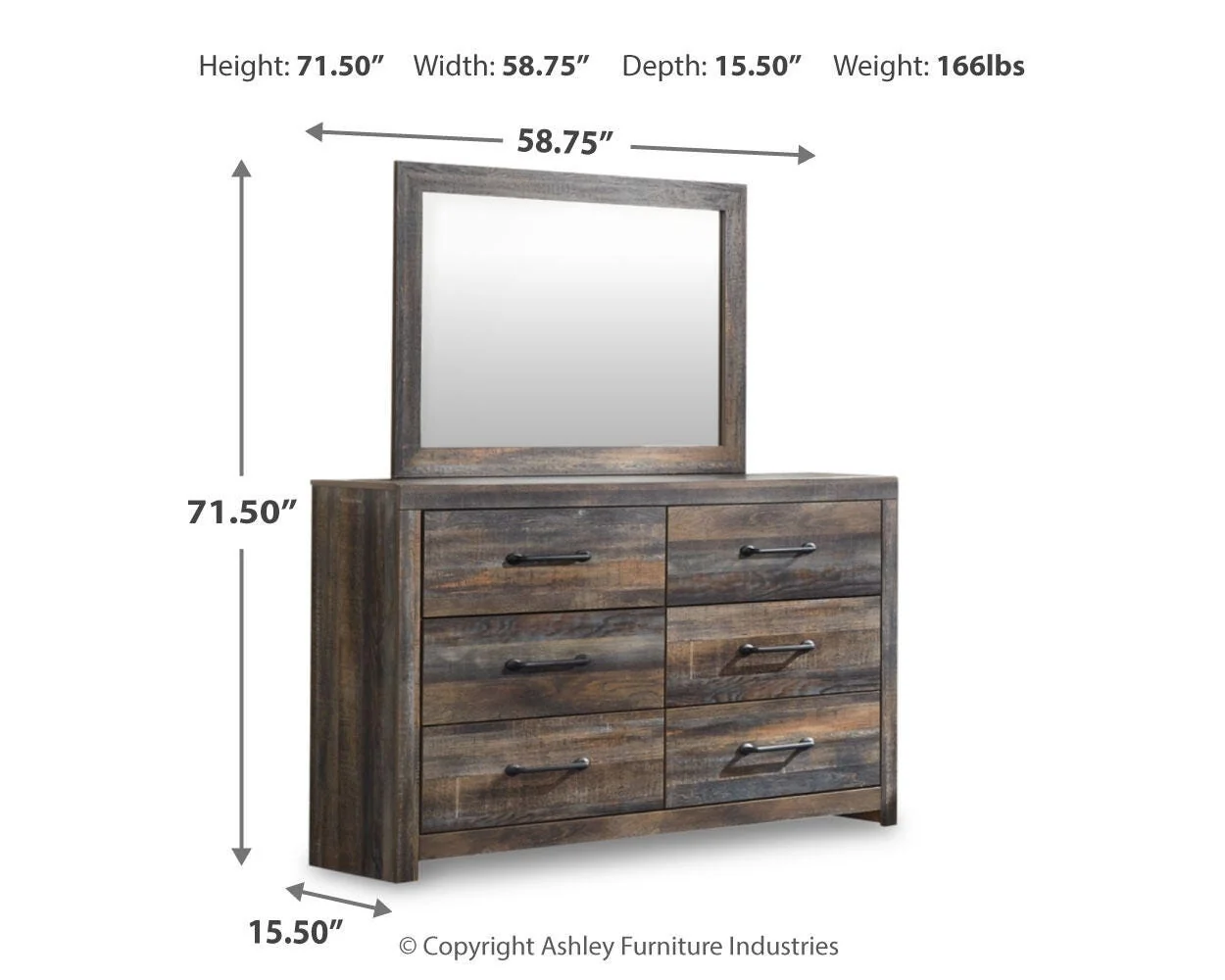 Drystan Bookcase Bed Bedroom Set - Image 53