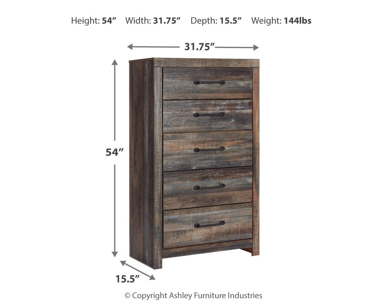 Drystan Bookcase Bed Bedroom Set - Image 64