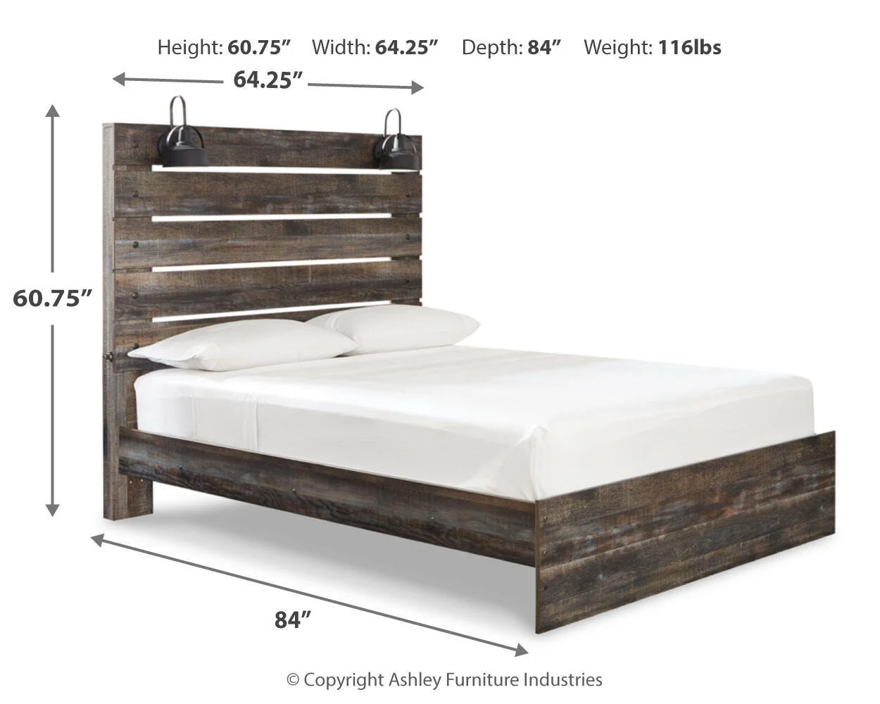 Drystan Panel Bed - Image 11