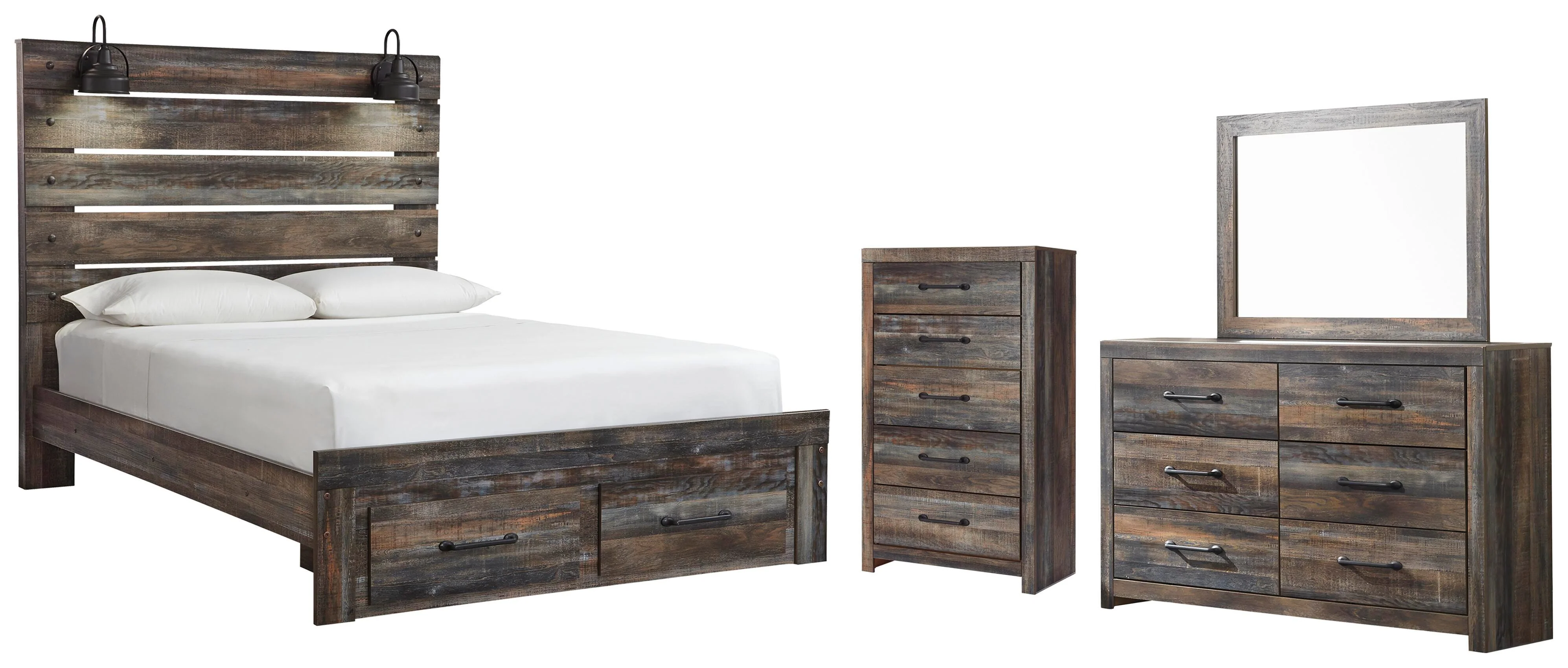 Drystan Panel Bed Bedroom Set - Image 28