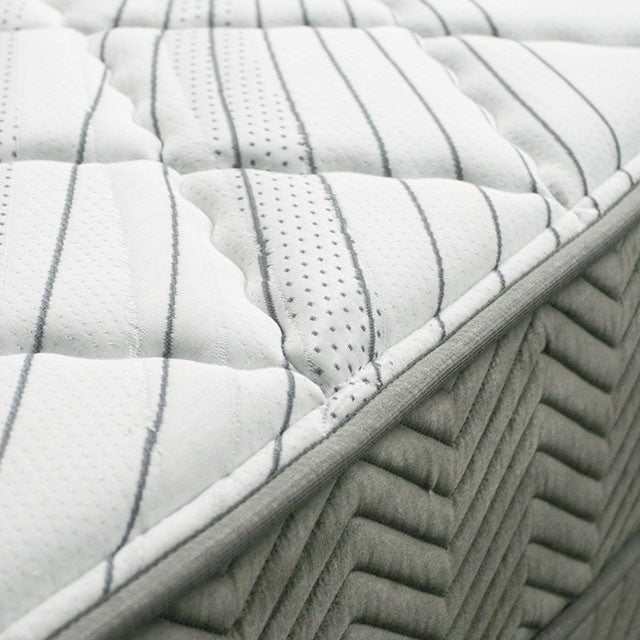 Edrea White/Gray 10" Tight Top Pocket Full Coil - Image 5