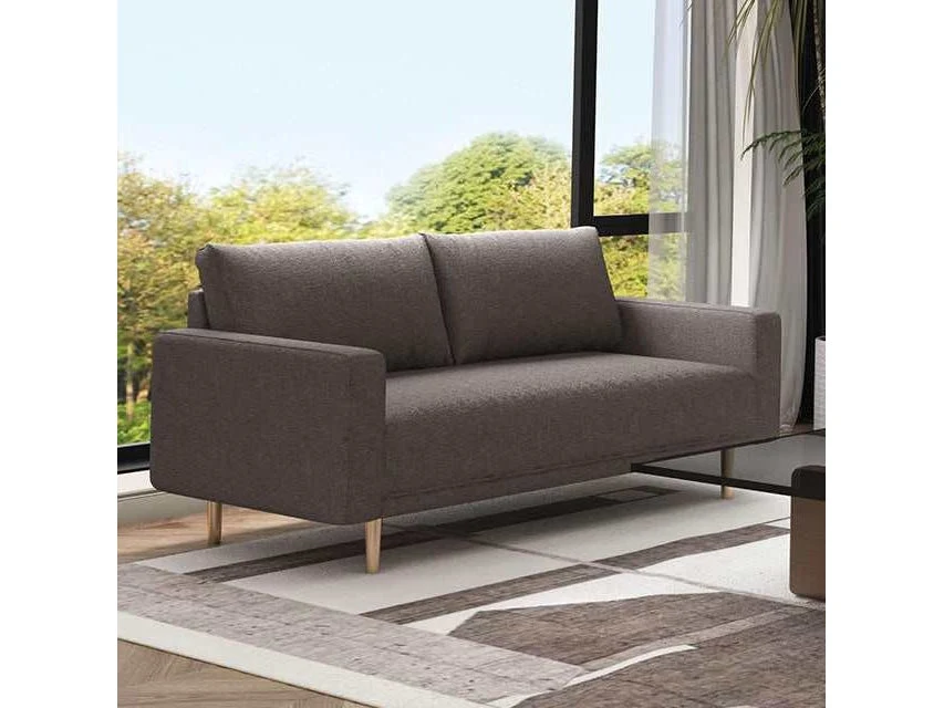 Elverum Charcoal Gray Loveseat