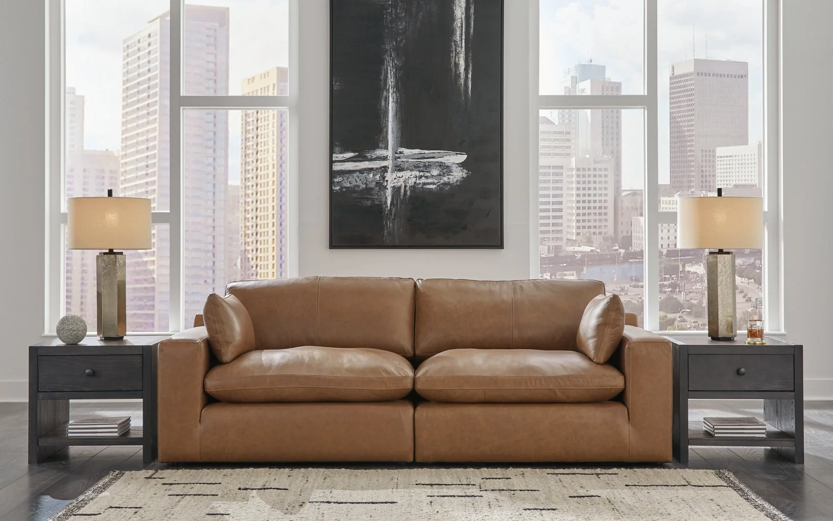 Emilia Sofa and Loveseat Living Room Set - Image 5