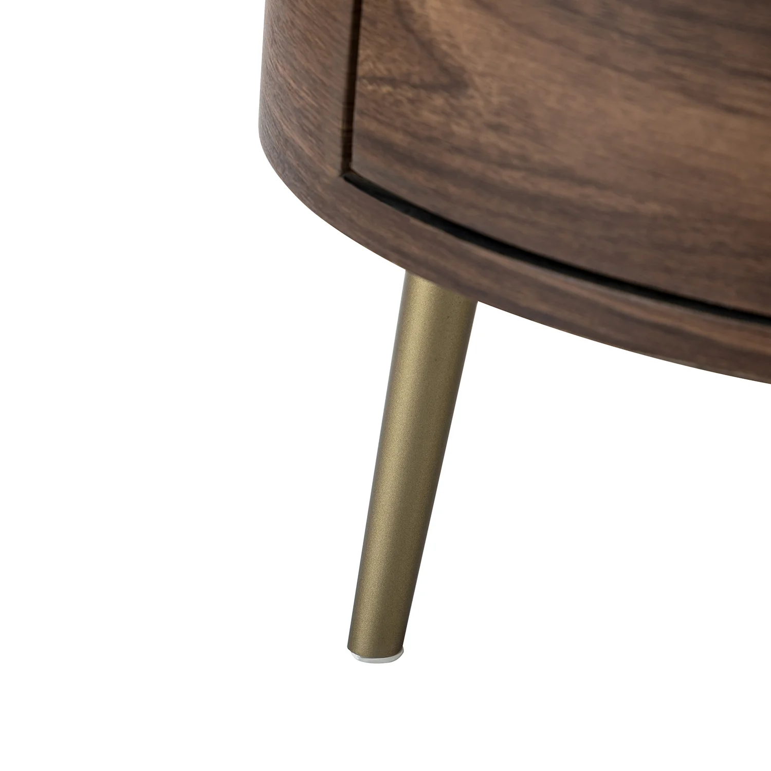 Etta Drum 3 - Drawer End Table in Walnut - Image 5