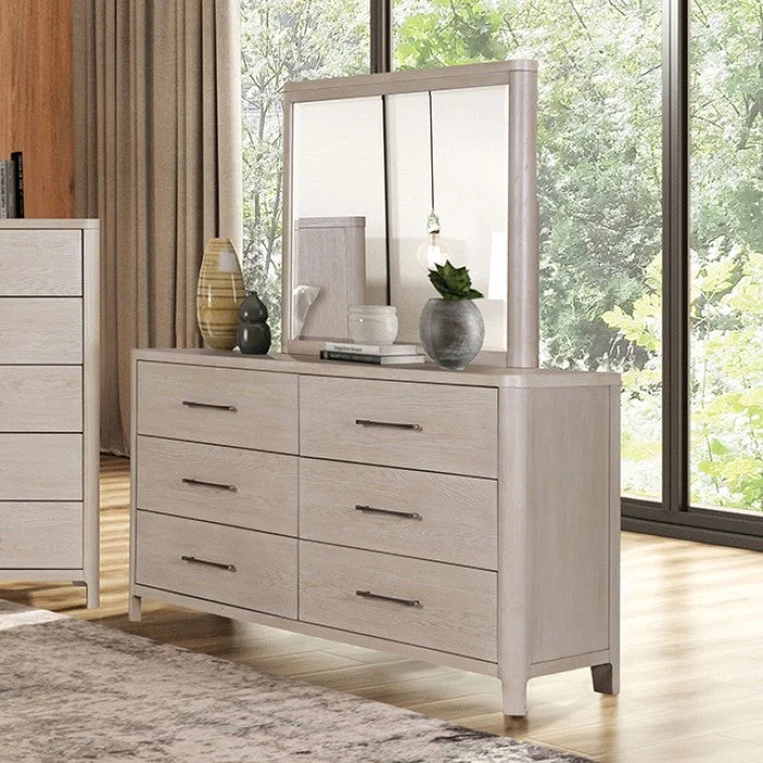 Fareham Oak Queen 5 Piece Bedroom Set w/2 Nightstands - Image 4