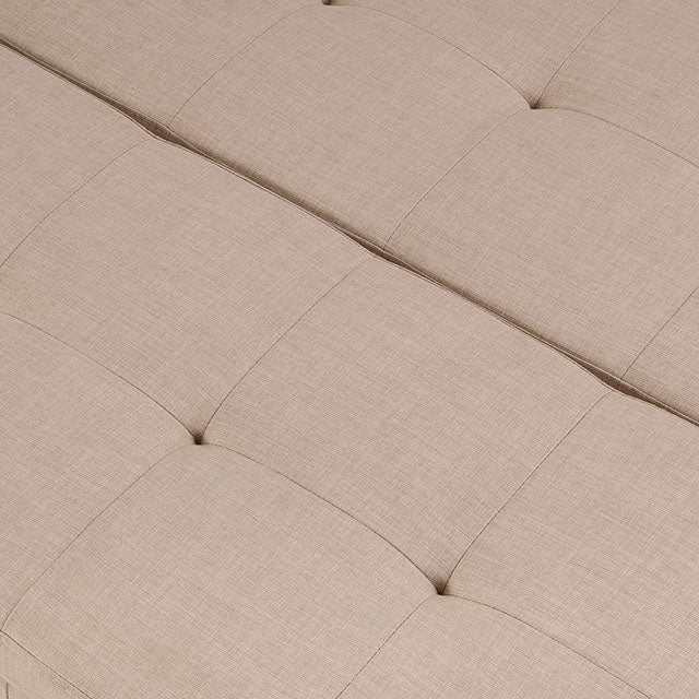 Fazio Beige Storage Ottoman - Image 3