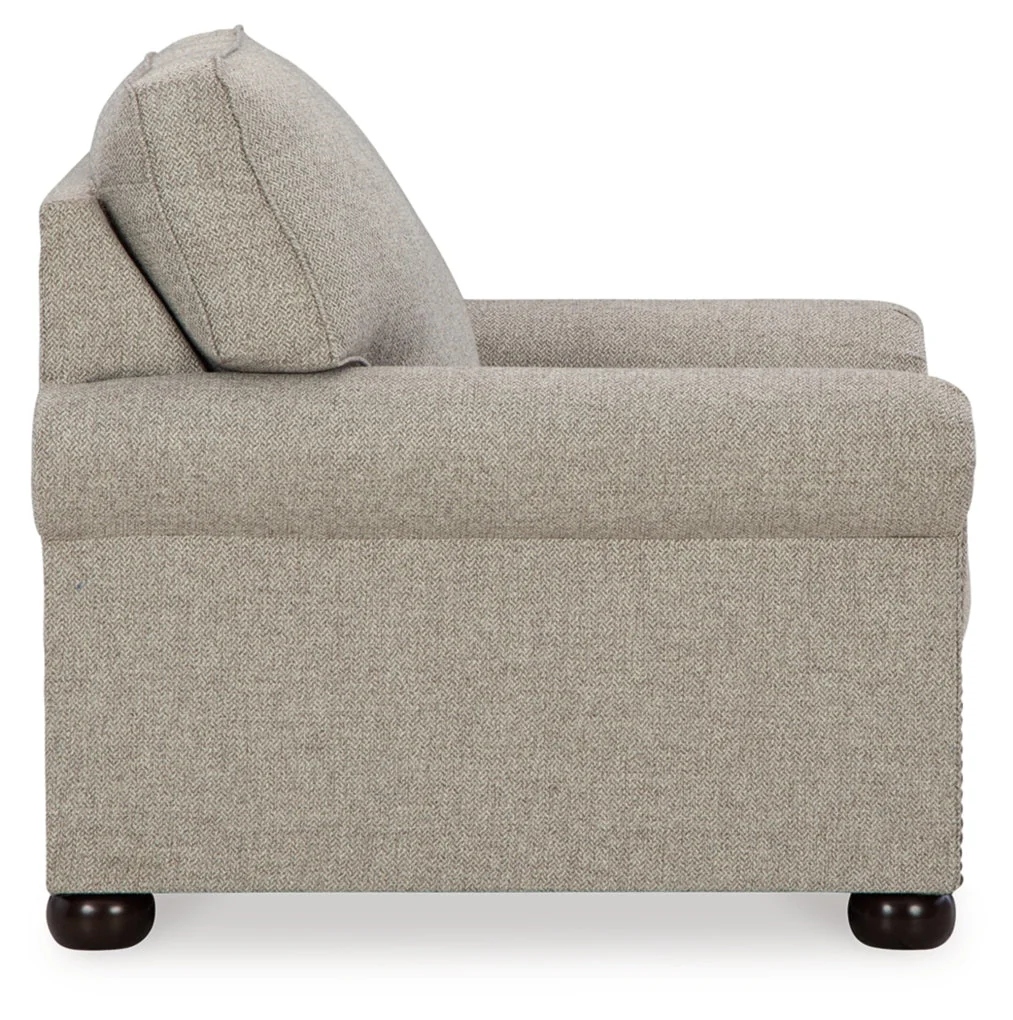 Gaelon Chair and Ottoman - Image 5