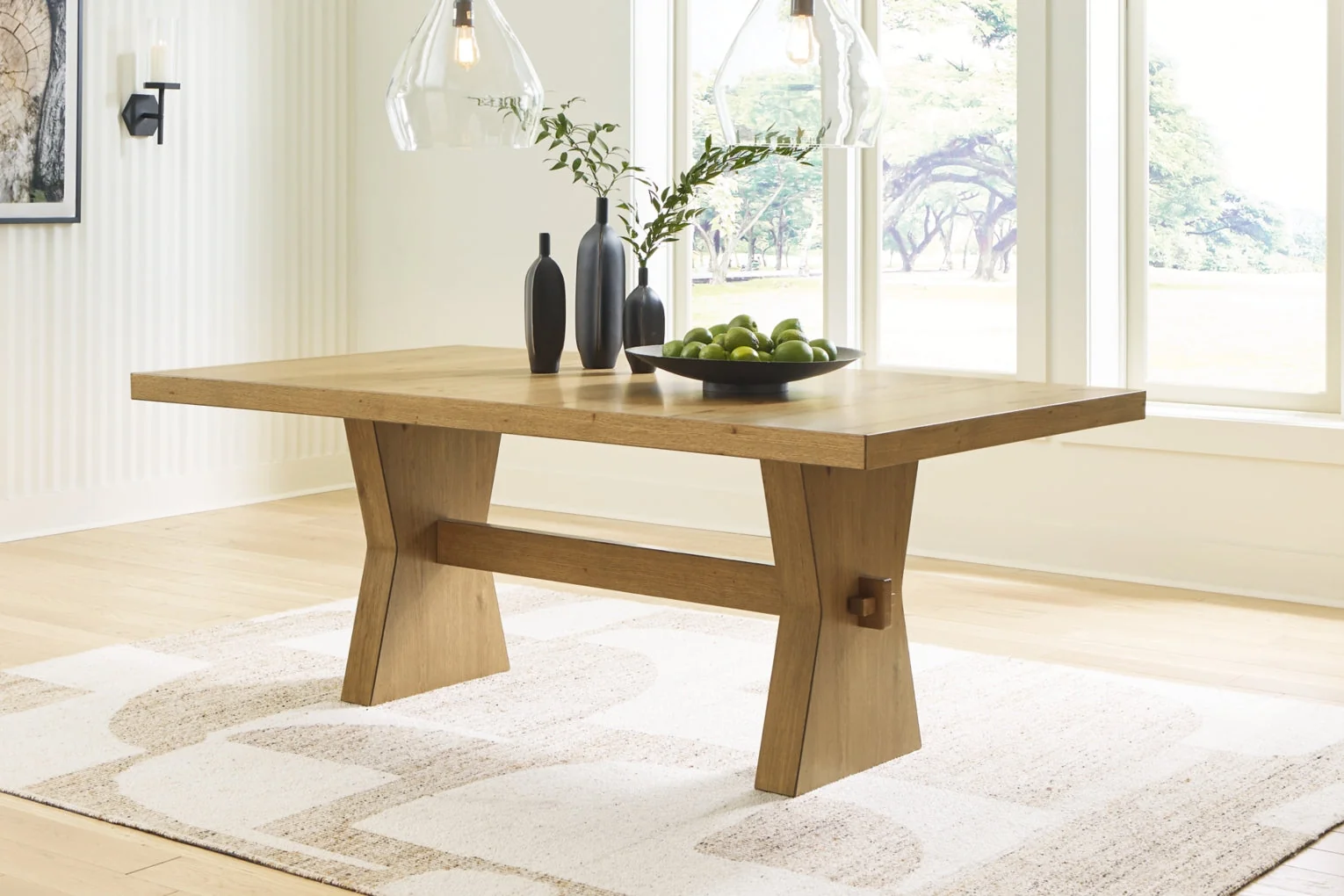 Galliden Rectangular Dining Room Table - Image 2