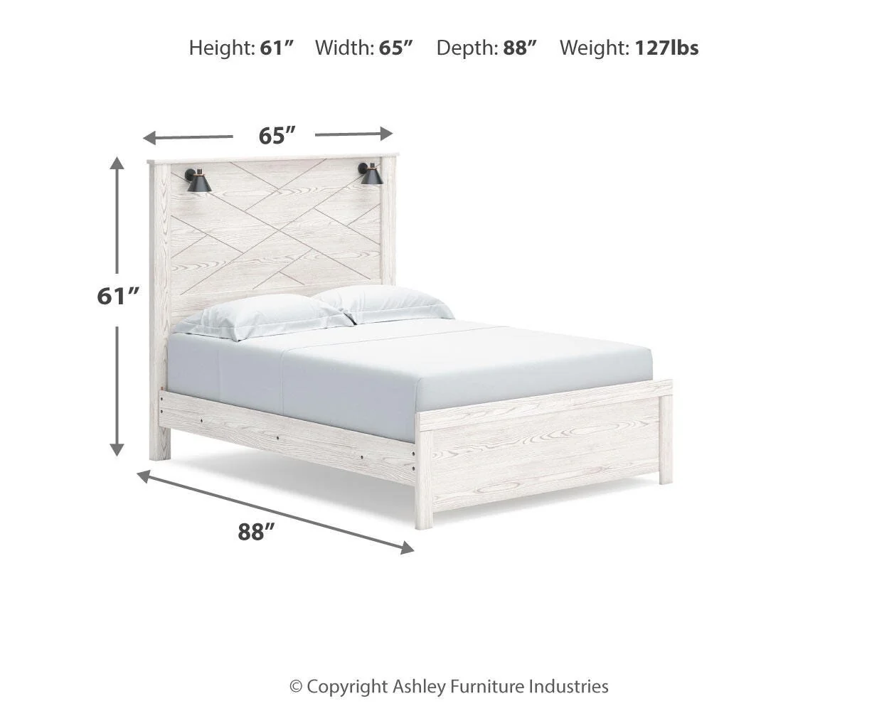 Gerridan Panel Bed Bedroom Set - Image 51