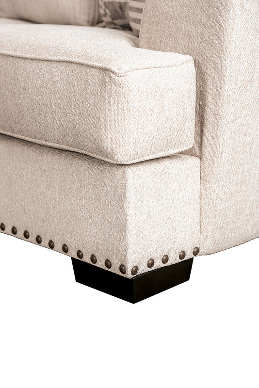 Gervais Taupe Oversized Sofa - Image 8
