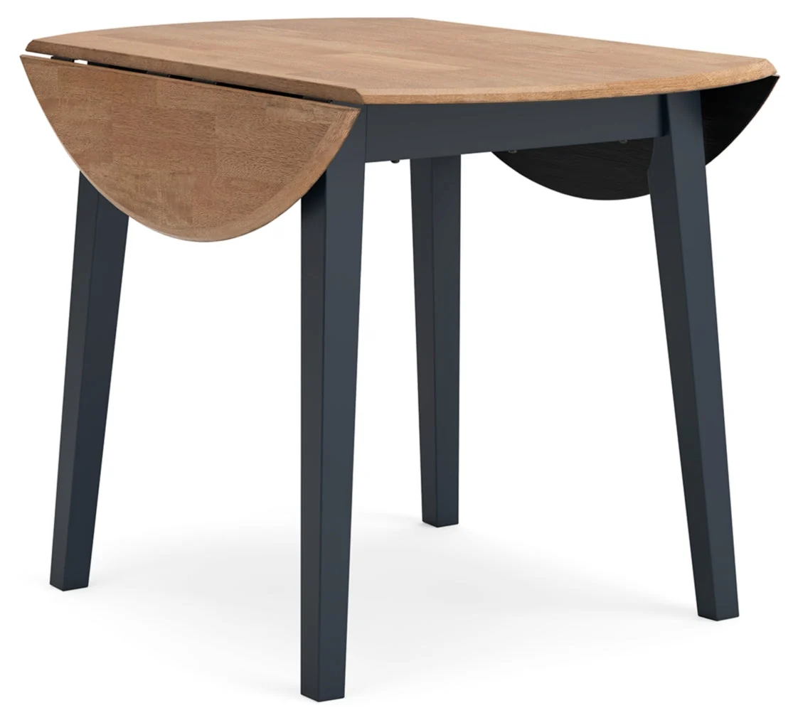 Gesthaven Round Dining Room Drop Leaf Table - Image 16