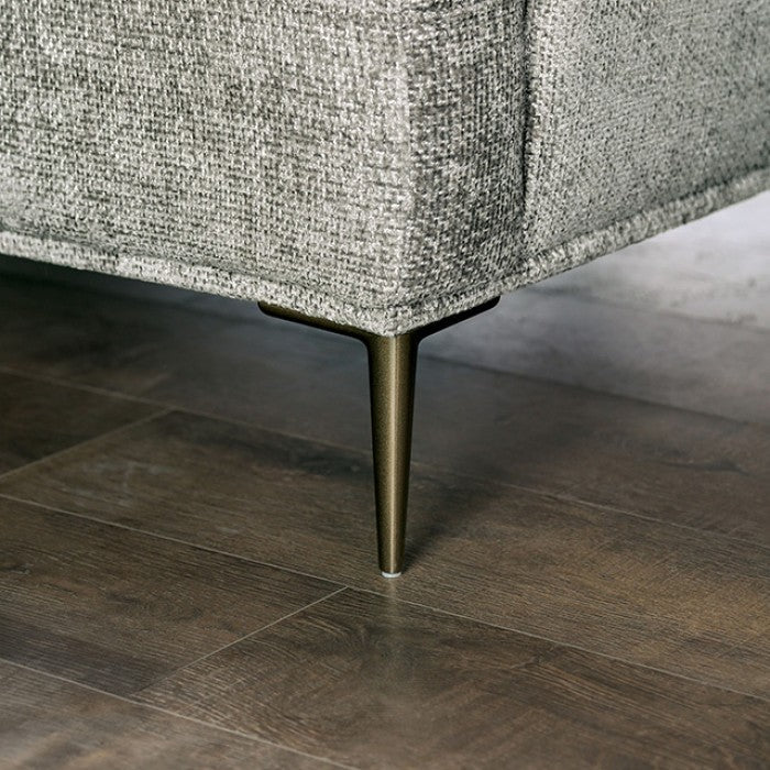 Gladbach Gray Loveseat - Image 2