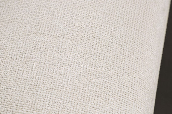 Gladbach Linen White Loveseat - Image 4