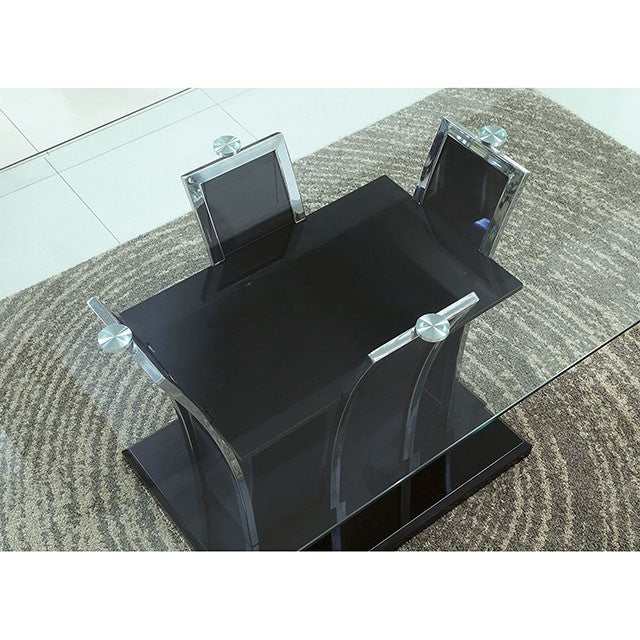 Glenview Black Dining Table - Image 3