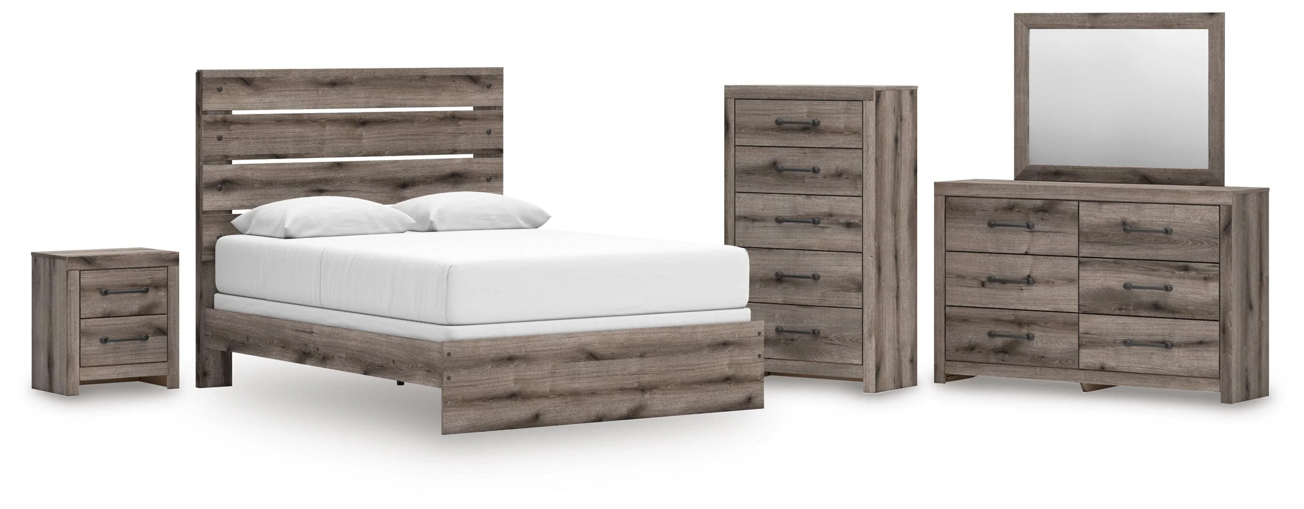 Graystorm Panel Bed Bedroom Set - Image 17