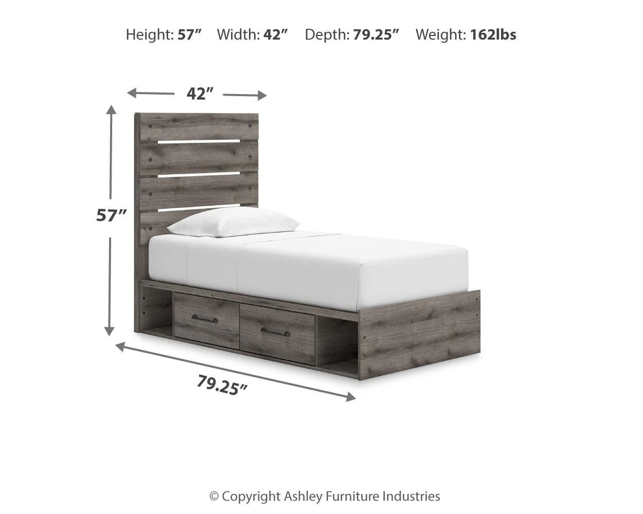 Graystorm Panel Storage Bed Bedroom Set - Image 14