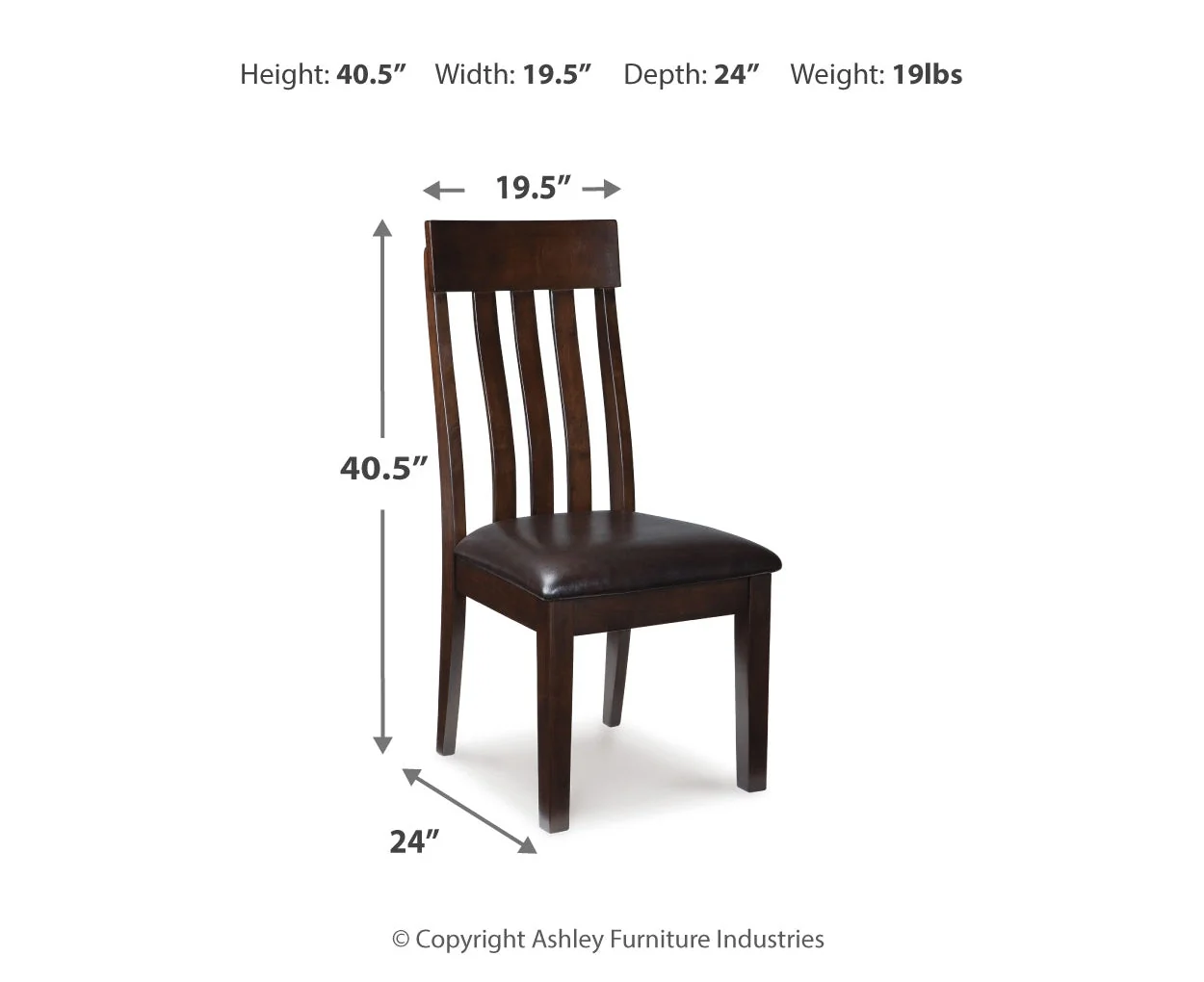 Haddigan Dining Upholstered Side Chair - Image 5