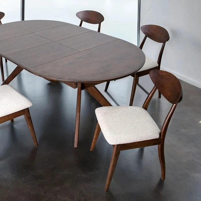 Hammel Walnut 5 Piece Dining Set - Image 6