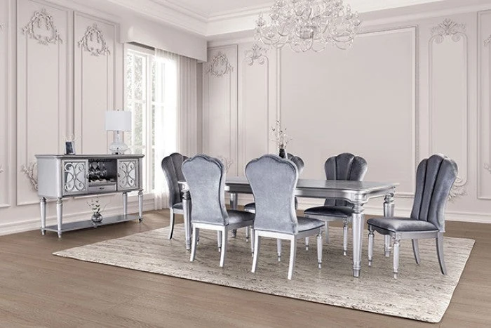 Hannoria Silver 7 Piece Dining Set - Image 2