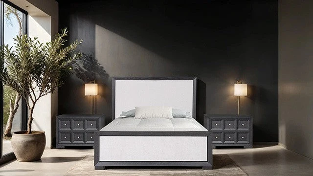 Hatton Cross Weathered Black Queen Bed - Image 2