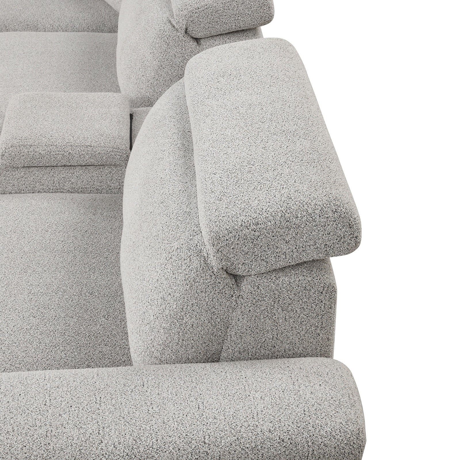 Hieronimus Light Gray Power Sectional - Image 6