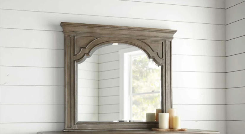 Highland Park Mirror Waxed Driftwood