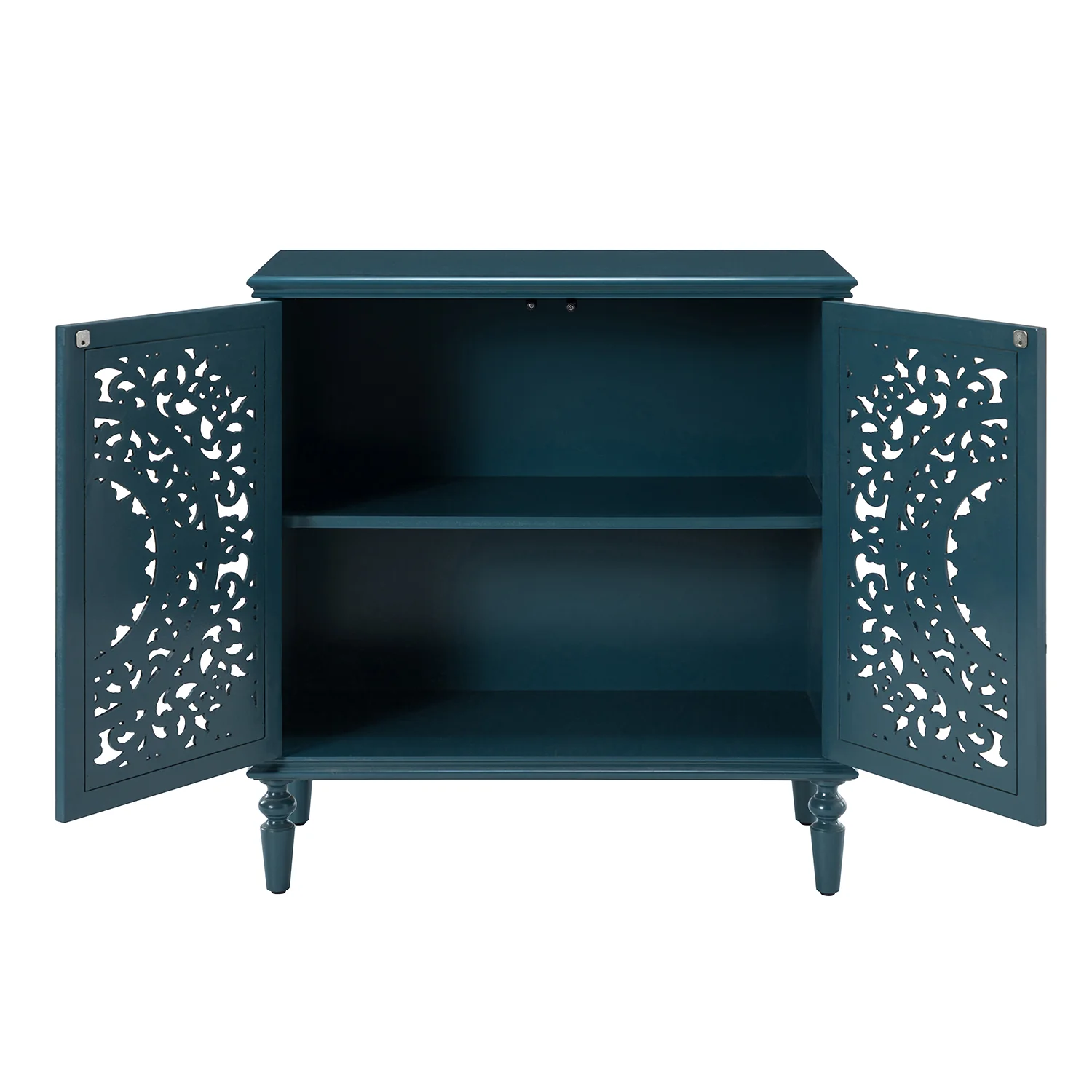 Delia Accent Cabinet in Blue - Image 5