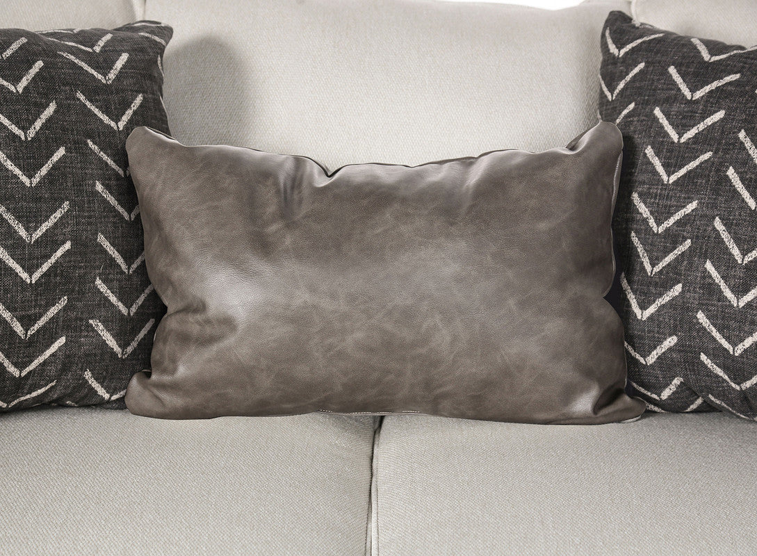 Hyde Park Gray Loveseat Pillows - Image 5