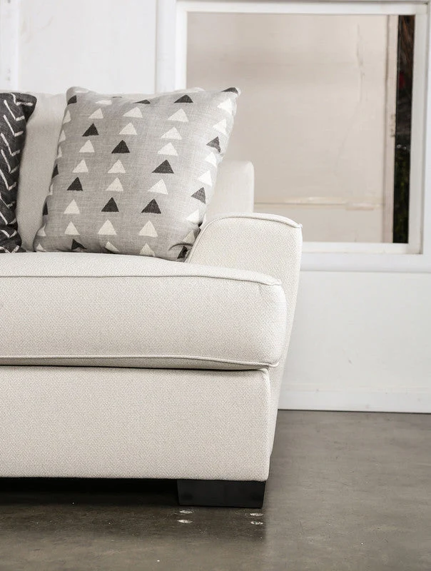 Hyde Park Gray Loveseat Pillows - Image 8
